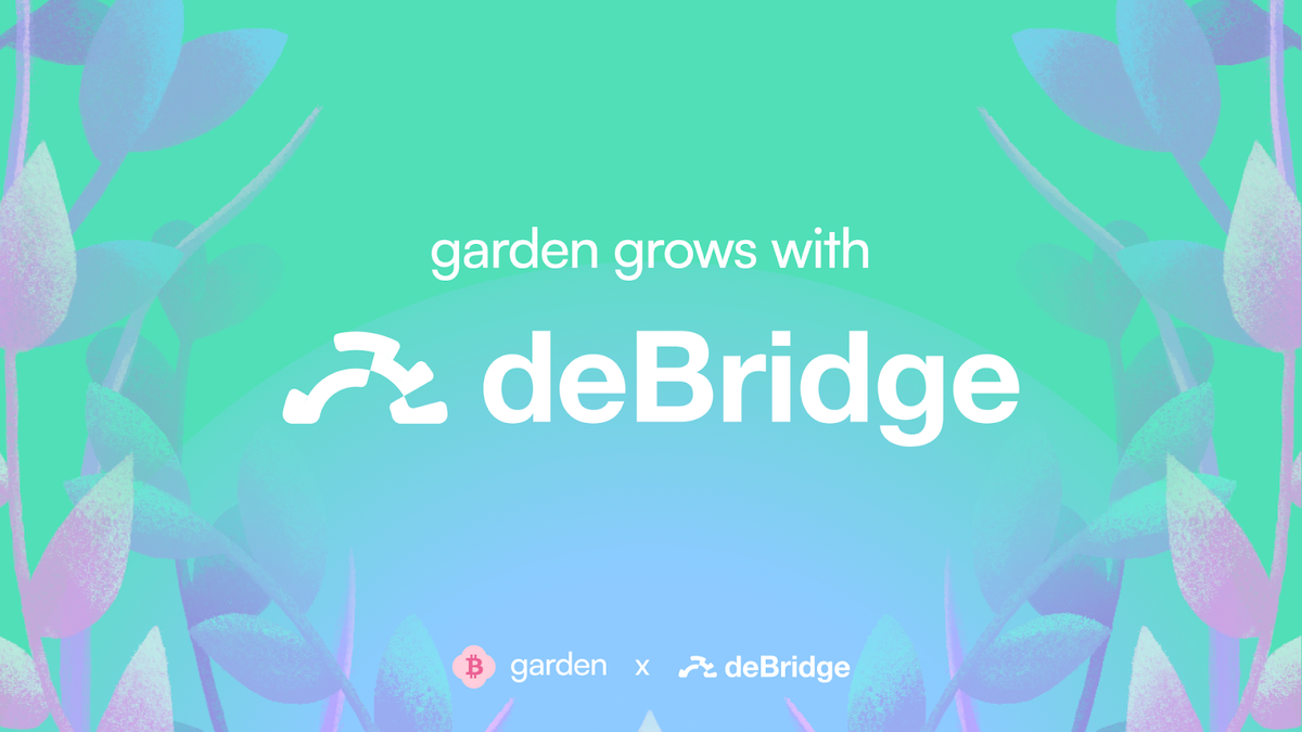 Garden Grows with deBridge
