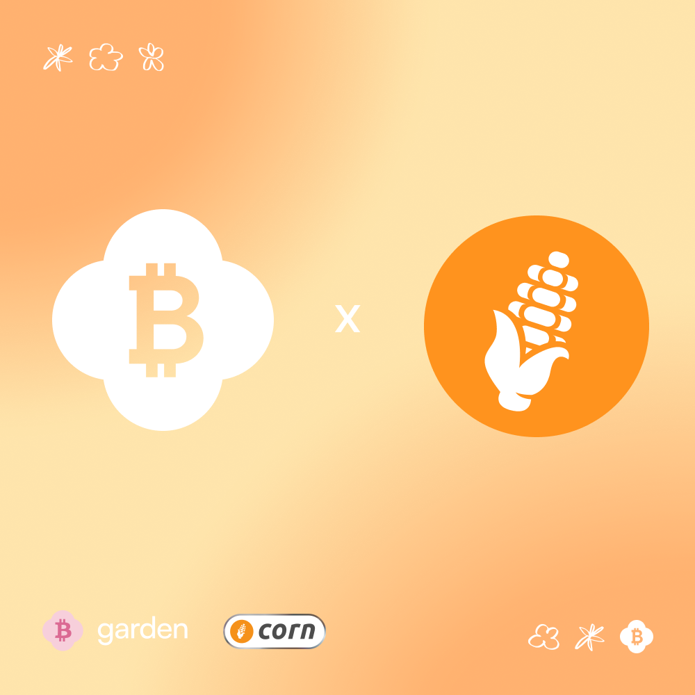 Bridge Bitcoin to Corn in Seconds