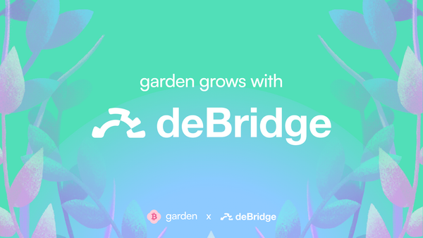 Garden Grows with deBridge