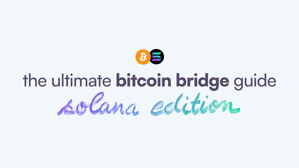 Top 3 Bitcoin Bridges to Solana 2025 Comparison