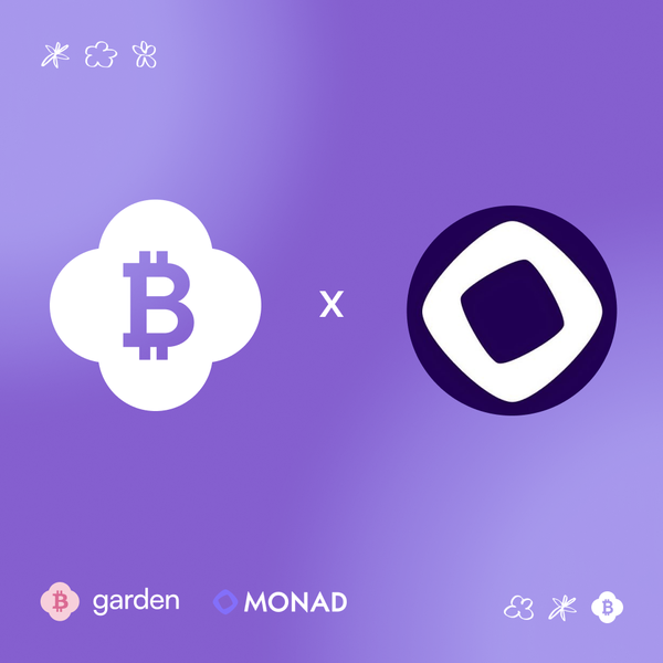 Bridge Bitcoin to Monad in Seconds