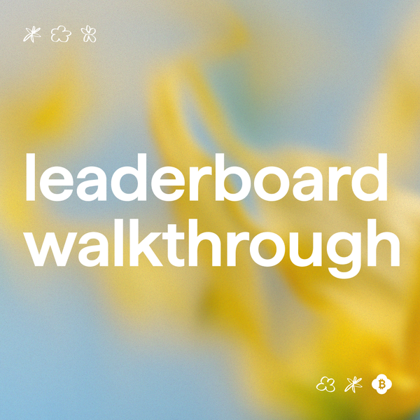 Leaderboard Walkthrough